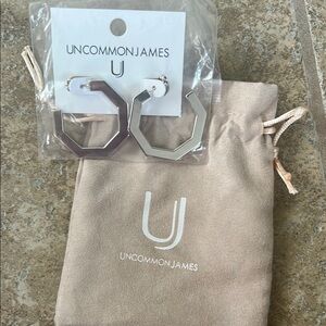 Uncommon James Geometric Silver Earrings, NWT